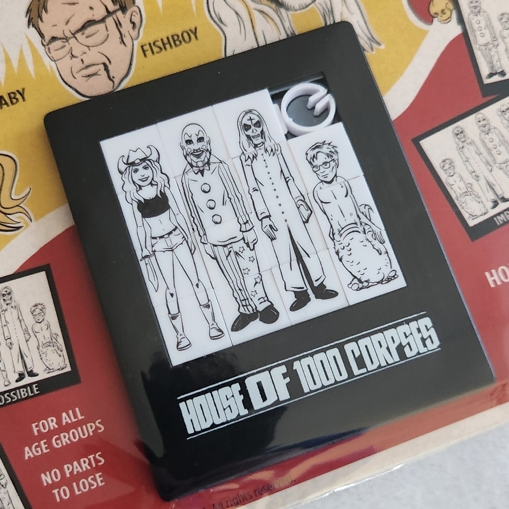 🧩House of 1000 Corpses Slide Puzzle Lot – 20 Pieces – NWT – Rob Zombie Collect - Picture 4 of 12